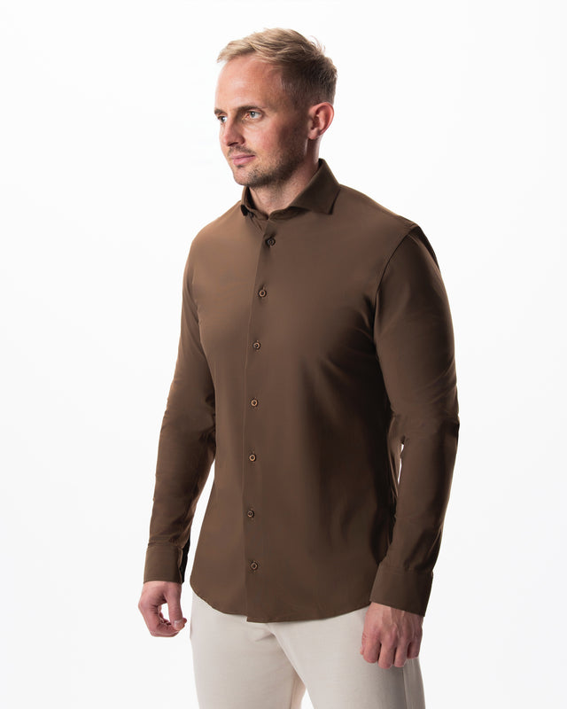 IOS SHIRT - CAMEL