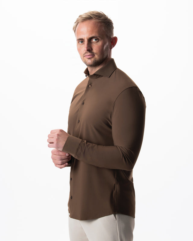 IOS SHIRT - CAMEL