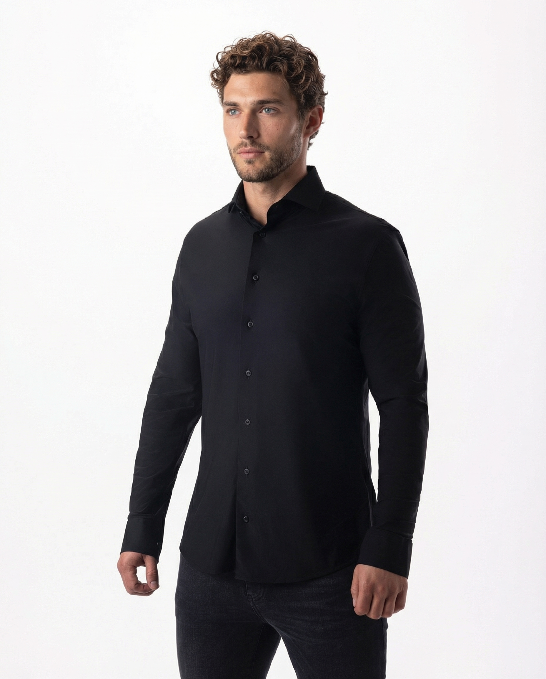 IOS SHIRT - MIDNIGHT BLACK