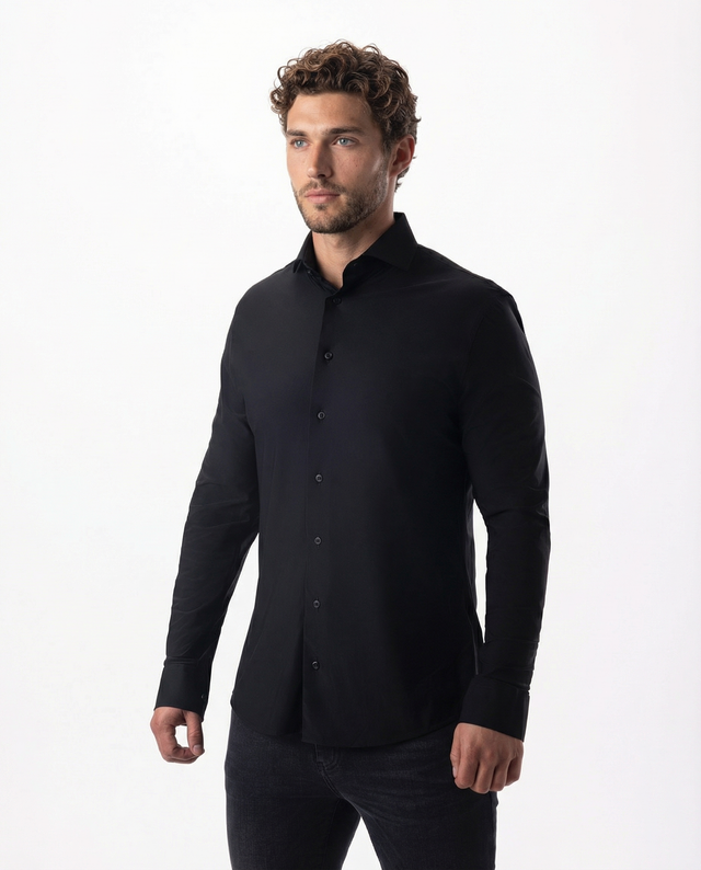 IOS SHIRT - MIDNIGHT BLACK