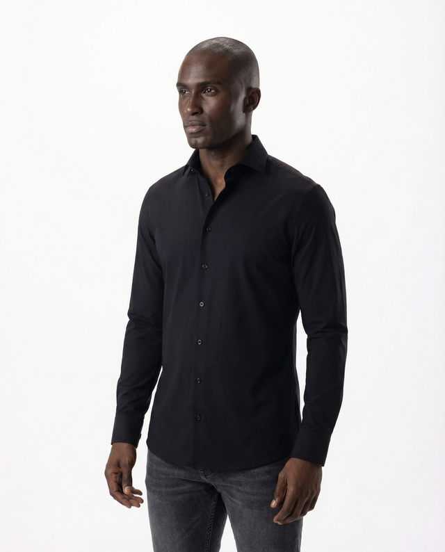 IOS SHIRT - MIDNIGHT BLACK