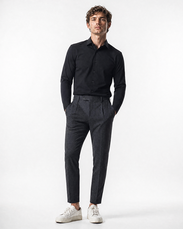 IOS SHIRT - MIDNIGHT BLACK