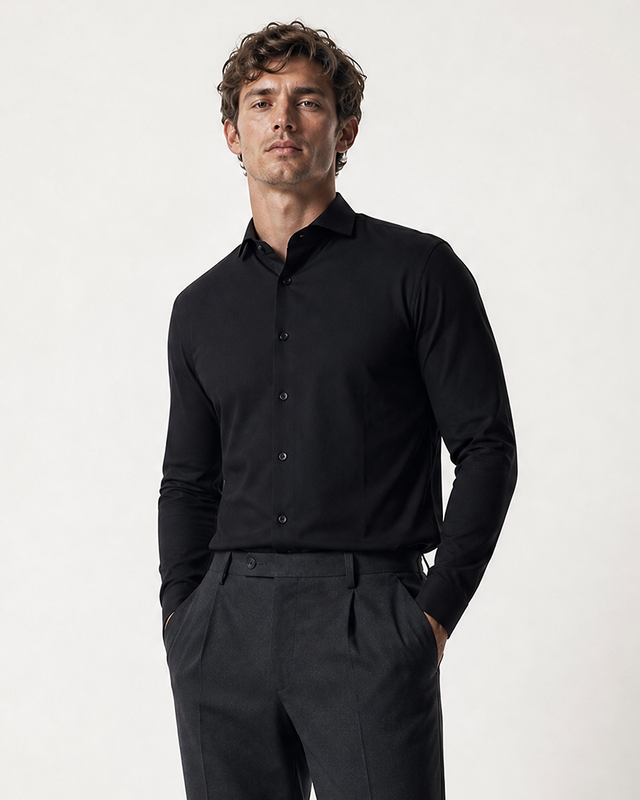 IOS SHIRT - MIDNIGHT BLACK