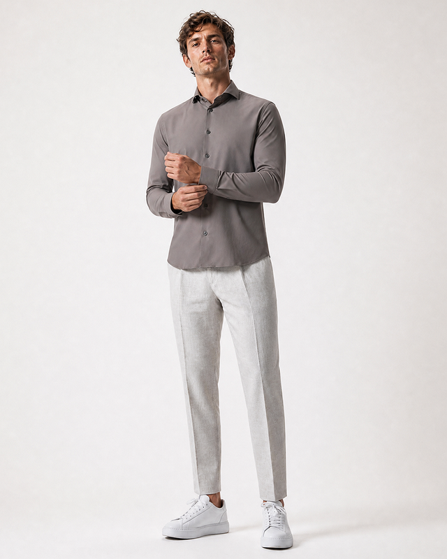IOS SHIRT - TAUPE