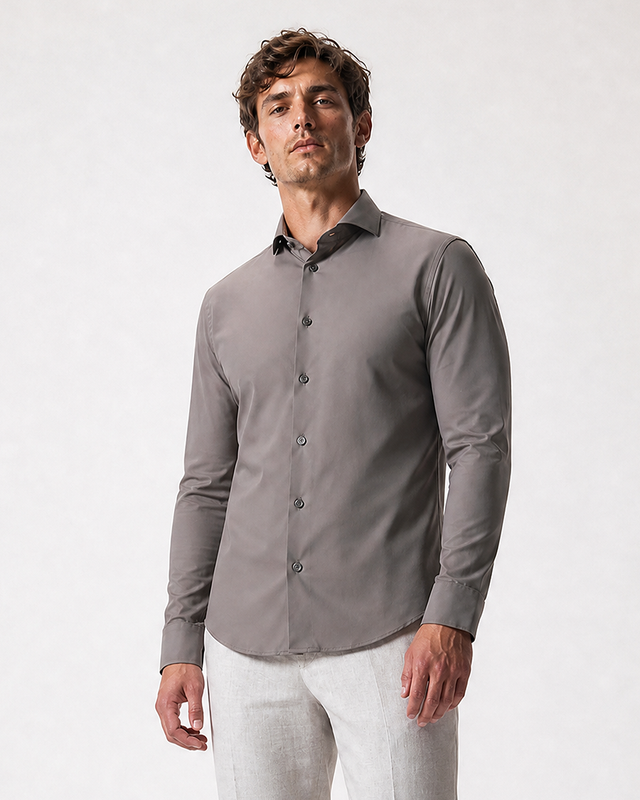 IOS SHIRT - TAUPE
