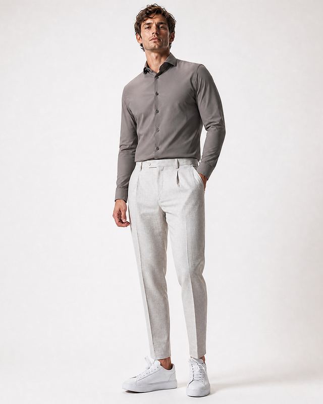 IOS SHIRT - TAUPE