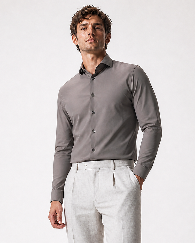 IOS SHIRT - TAUPE