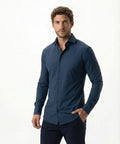 KOSZULKA Z DŁUGIM RĘKAWEM IOS – GALAXY BLUE