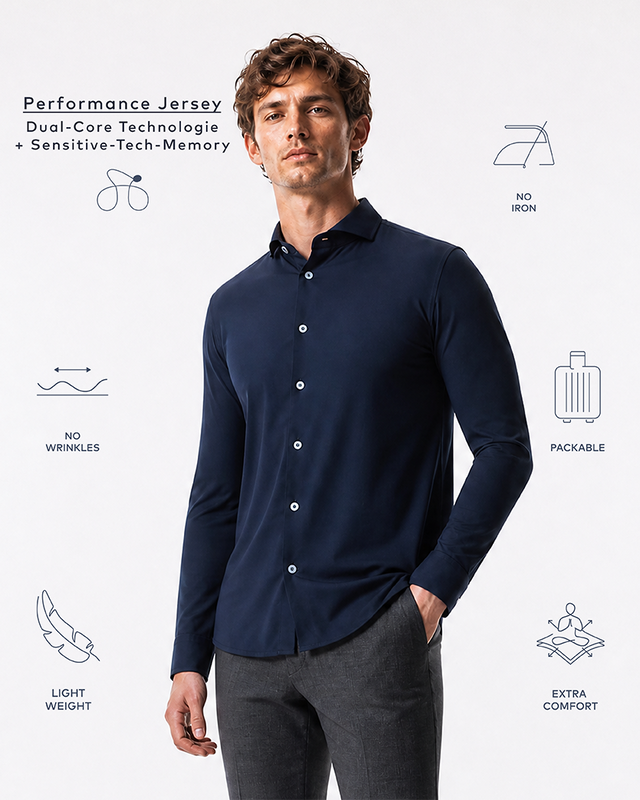 IOS SHIRT - OCEAN BLUE