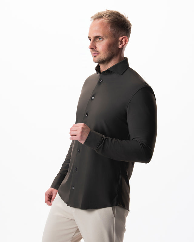 IOS SHIRT - DARK BROWN