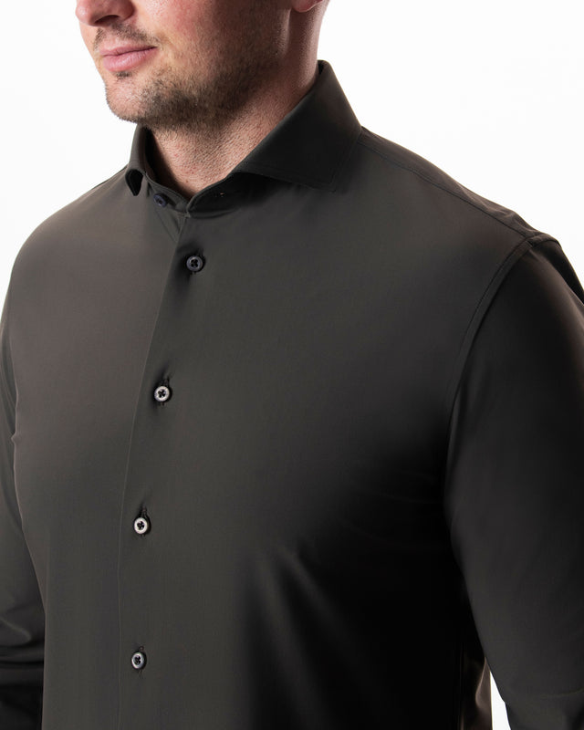 IOS SHIRT - DARK BROWN