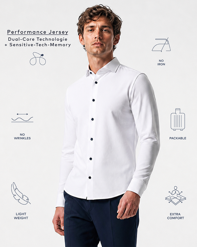 IOS SHIRT - WHITE CONTRAST