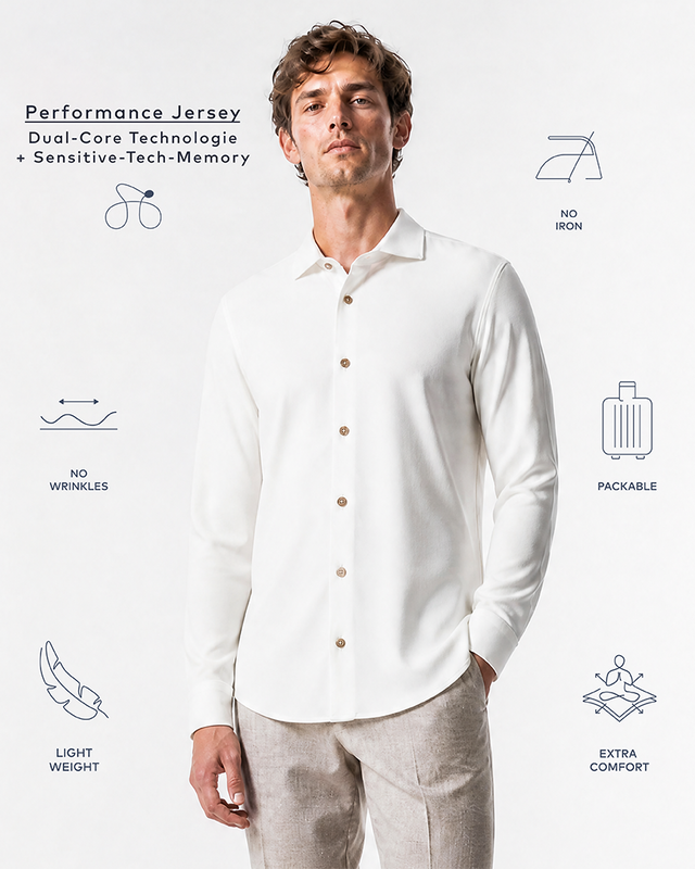 IOS SHIRT - IVORY CONTRAST
