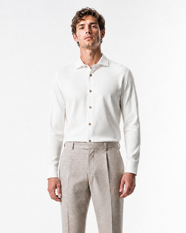 IOS SHIRT - IVORY CONTRAST