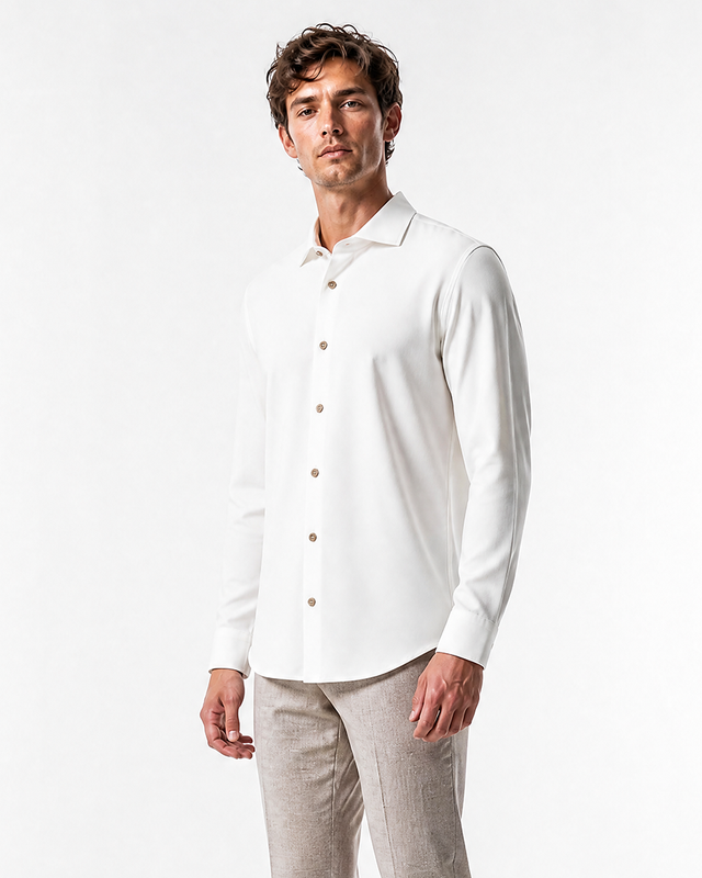 IOS SHIRT - IVORY CONTRAST