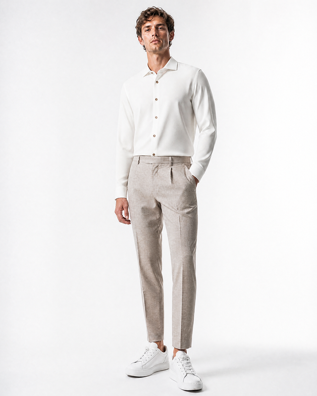 IOS SHIRT - IVORY CONTRAST