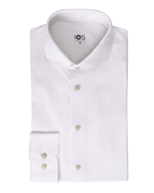 IOS SHIRT - IVORY STRUCTURED
