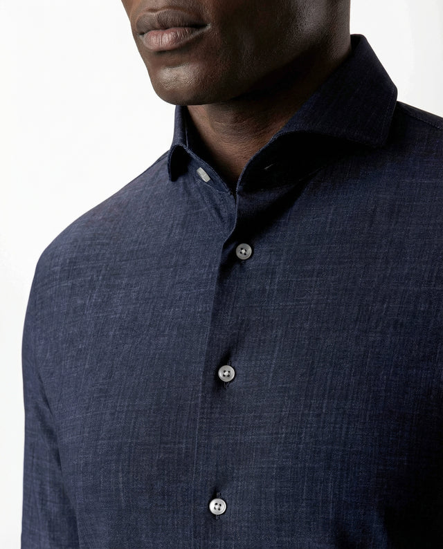 IOS SHIRT - NAVY DENIM