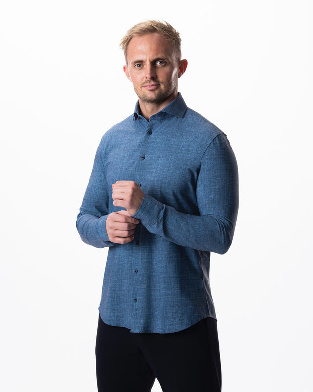 IOS SHIRT - GALAXY BLUE DENIM