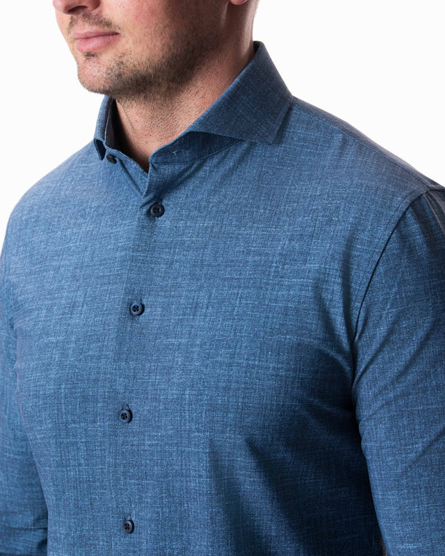 IOS SHIRT - GALAXY BLUE DENIM