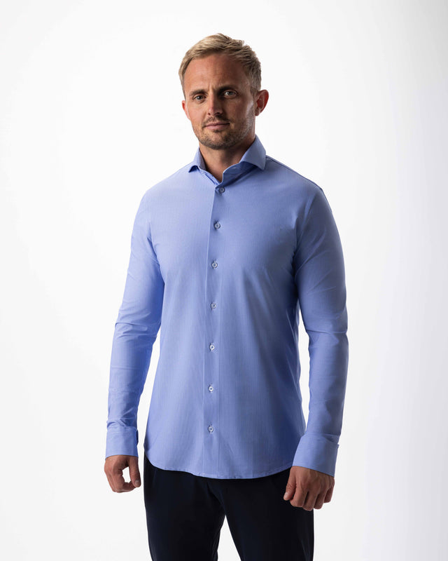 IOS SHIRT - BLUE MINIMAL