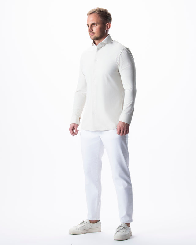 IOS SHIRT - SAND PIQUÉ