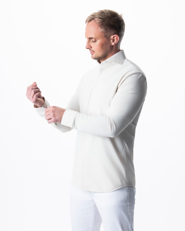 IOS SHIRT - SAND PIQUÉ