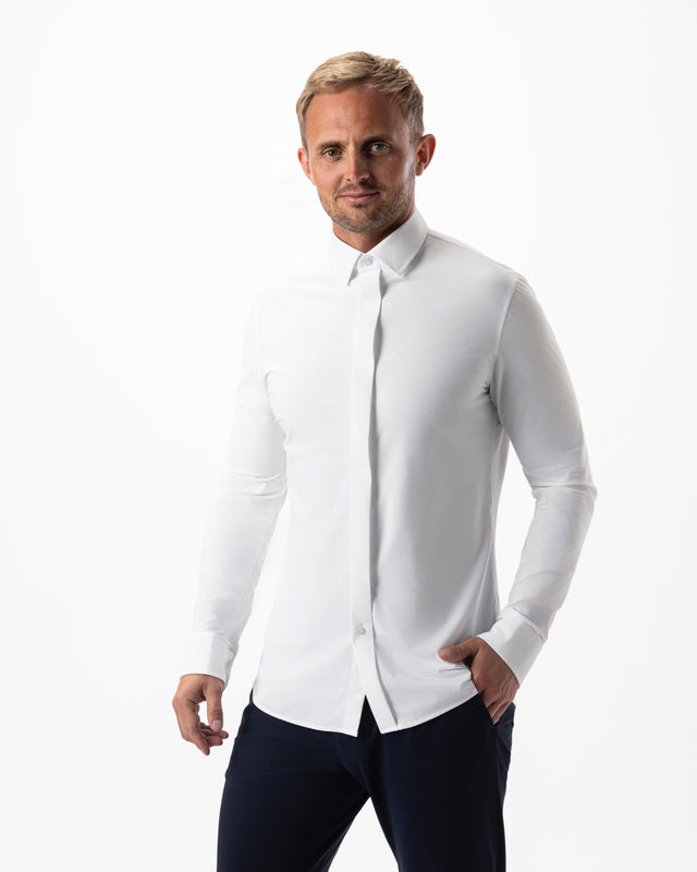 IOS SHIRT - IVORY WEDDING WHITE
