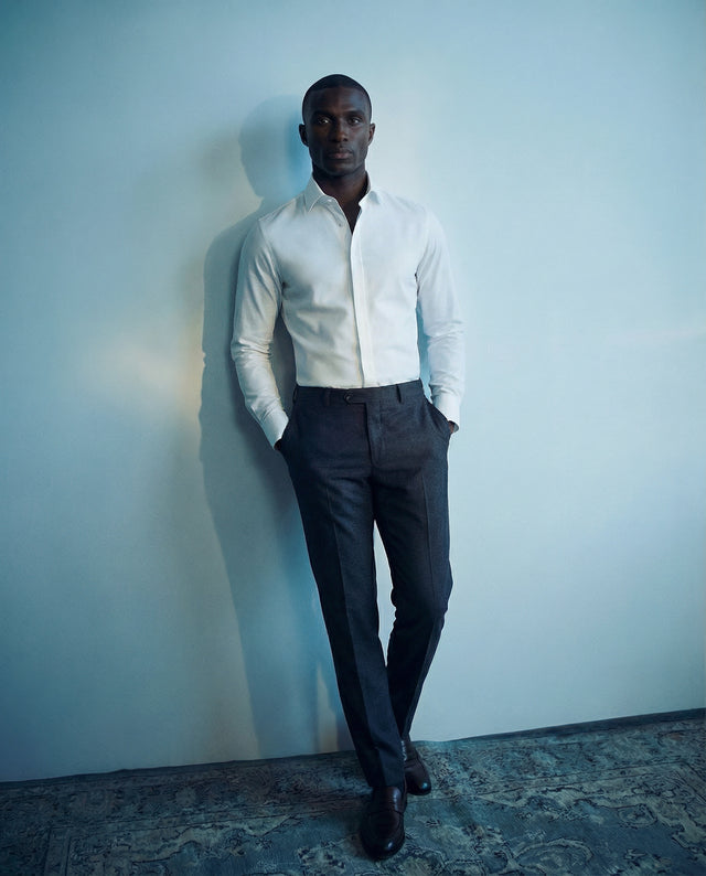 IOS SHIRT - IVORY WEDDING WHITE