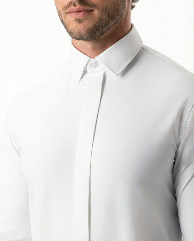 IOS SHIRT - IVORY WEDDING WHITE