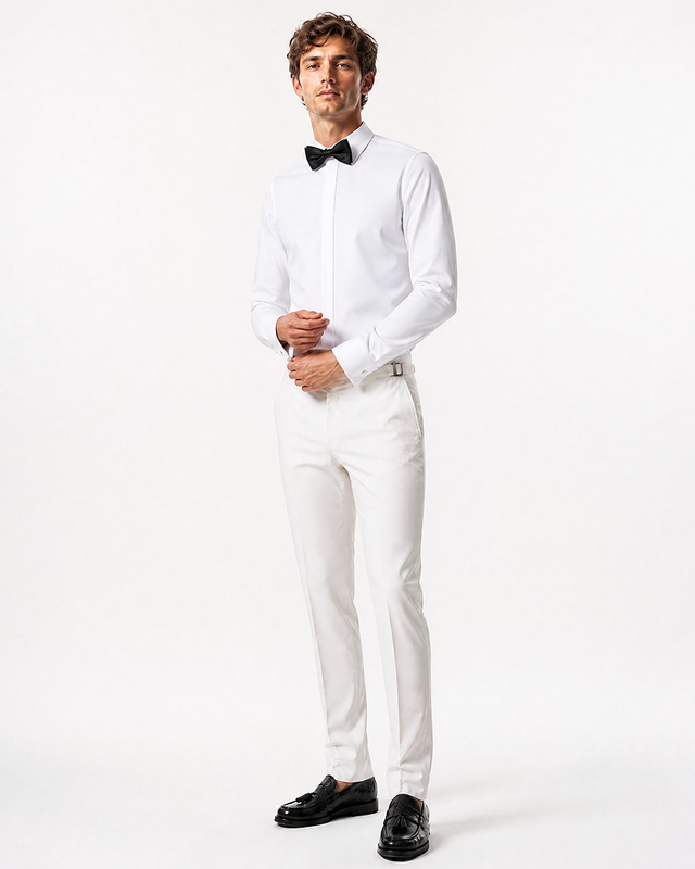 IOS SHIRT - IVORY WEDDING WHITE