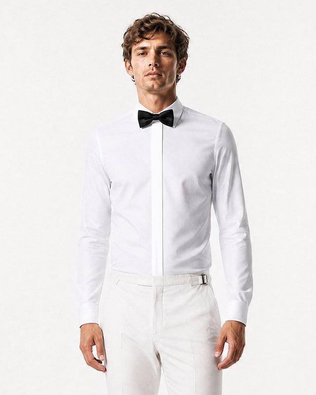 IOS SHIRT - IVORY WEDDING WHITE