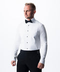 IOS SHIRT SMOKING - IVORY WHITE
