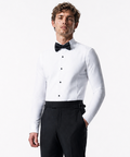 IOS SHIRT SMOKING - IVORY WHITE