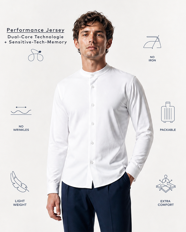 IOS SHIRT stood up - WHITE