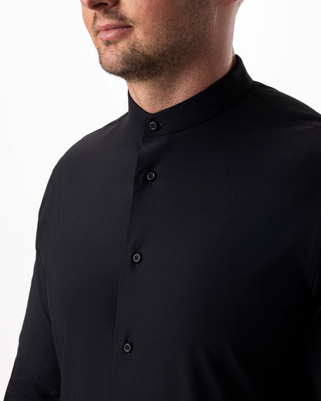 IOS SHIRT stand up - BLACK