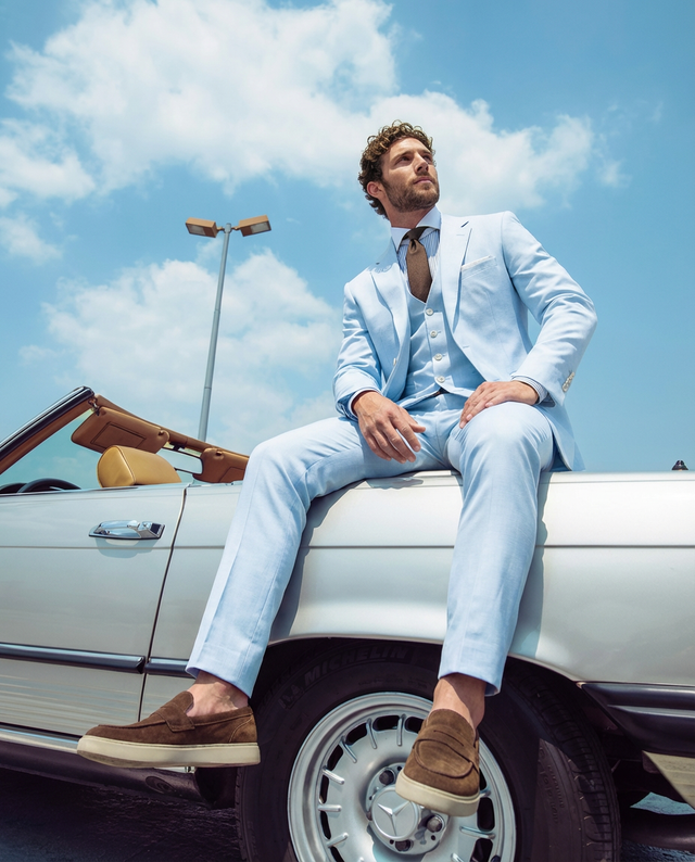 IOS JACKET - LIGHT BLUE