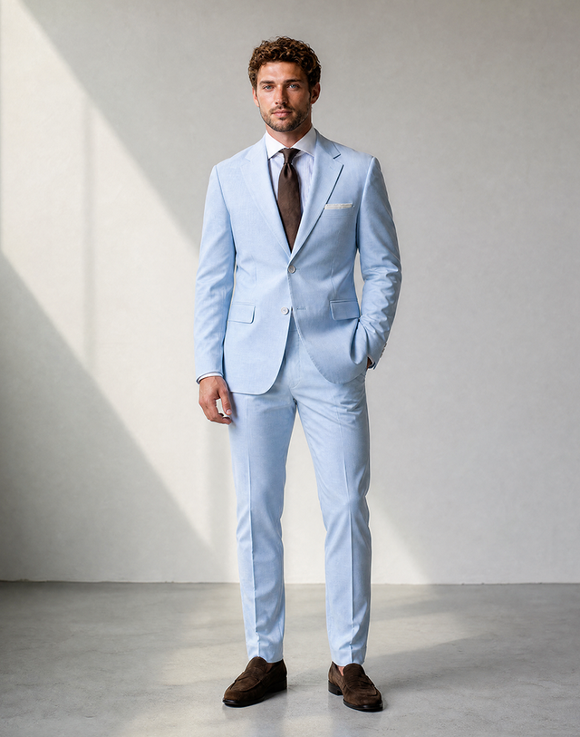 IOS PANTS classic - LIGHT BLUE