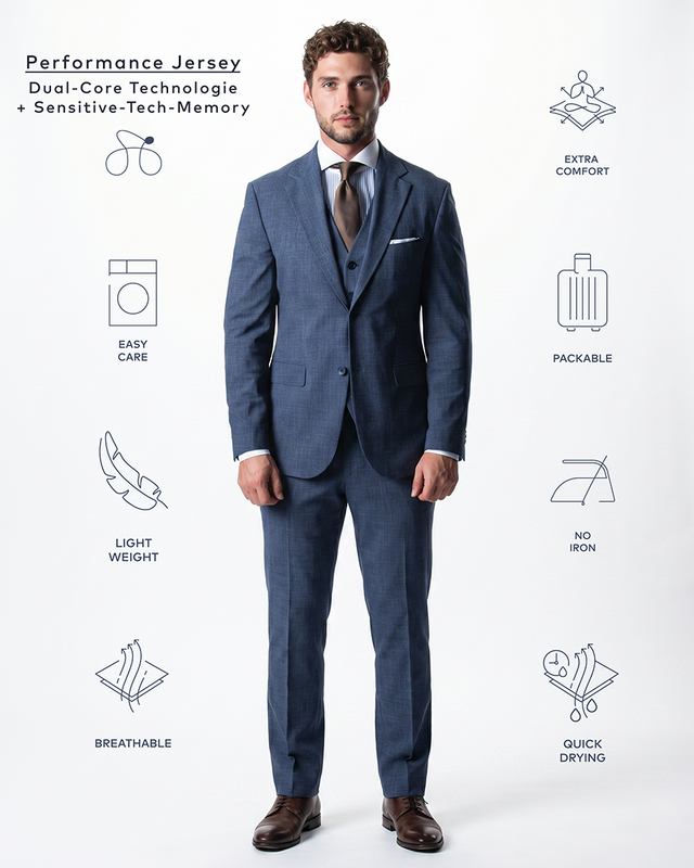 IOS JACKET - STEEL BLUE