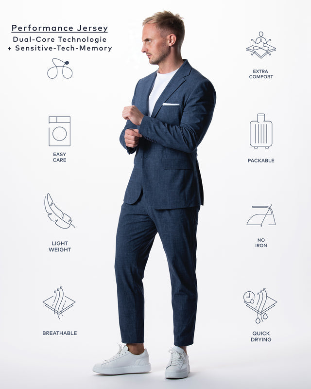 IOS JACKET - STEEL BLUE