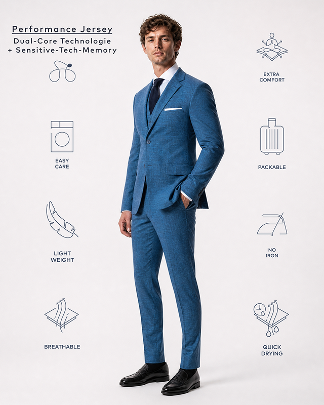 IOS JAS - GALAXY BLAUW