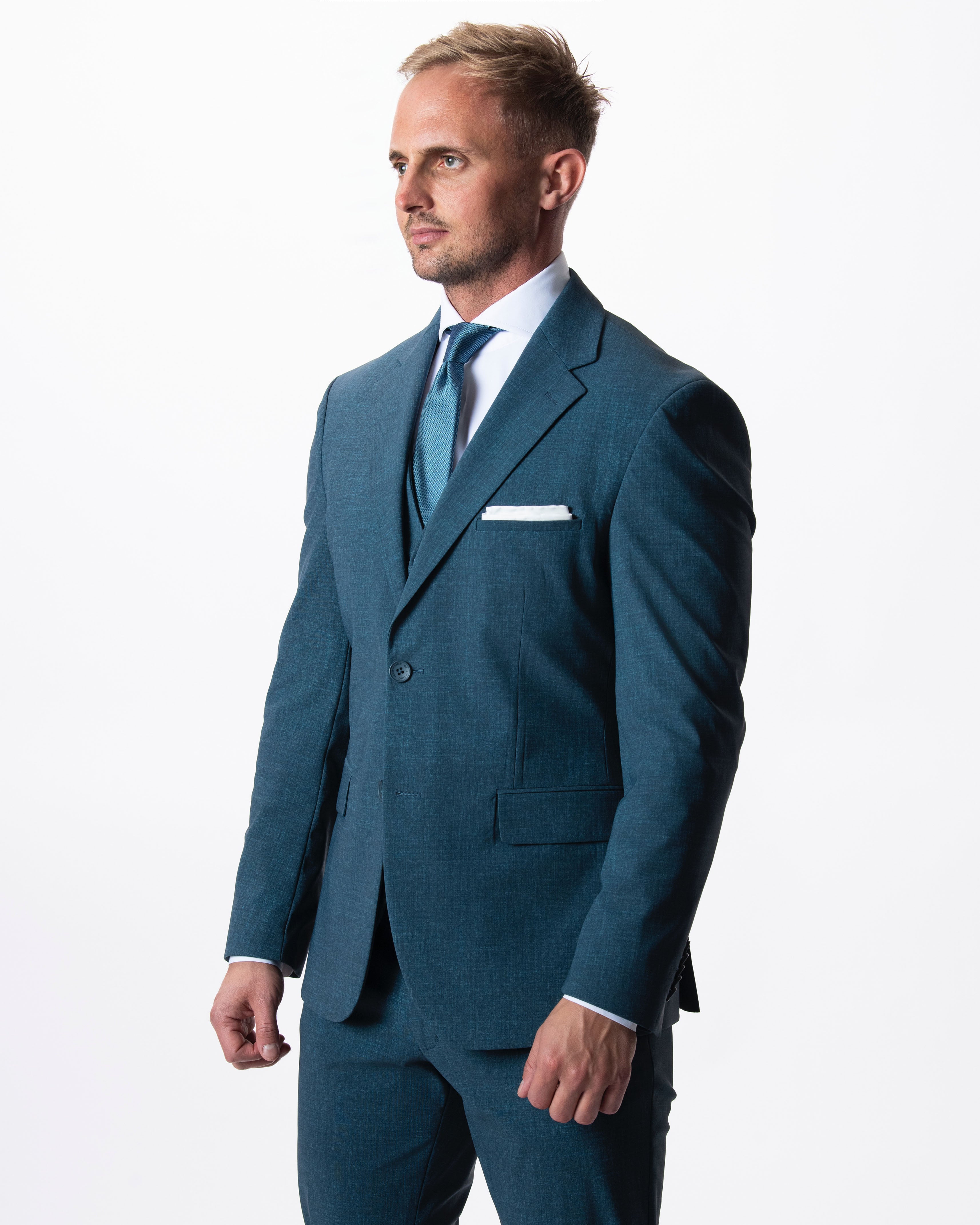 IOS JACKET -  PETROL BLUE