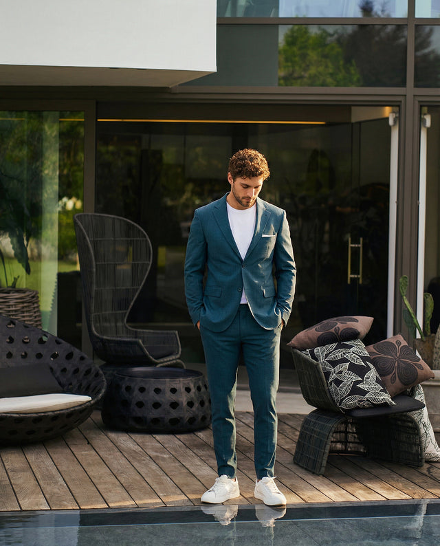 IOS JACKET -  PETROL BLUE