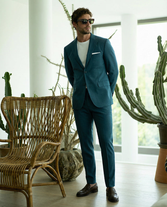 IOS JACKET -  PETROL BLUE