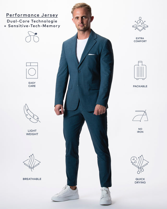 IOS JACKET -  PETROL BLUE