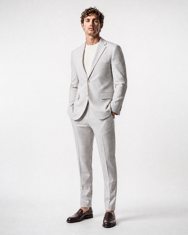 GIACCA IOS - BEIGE CHECK