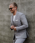 IOS JACKET - LIGHT GREY KARO secret