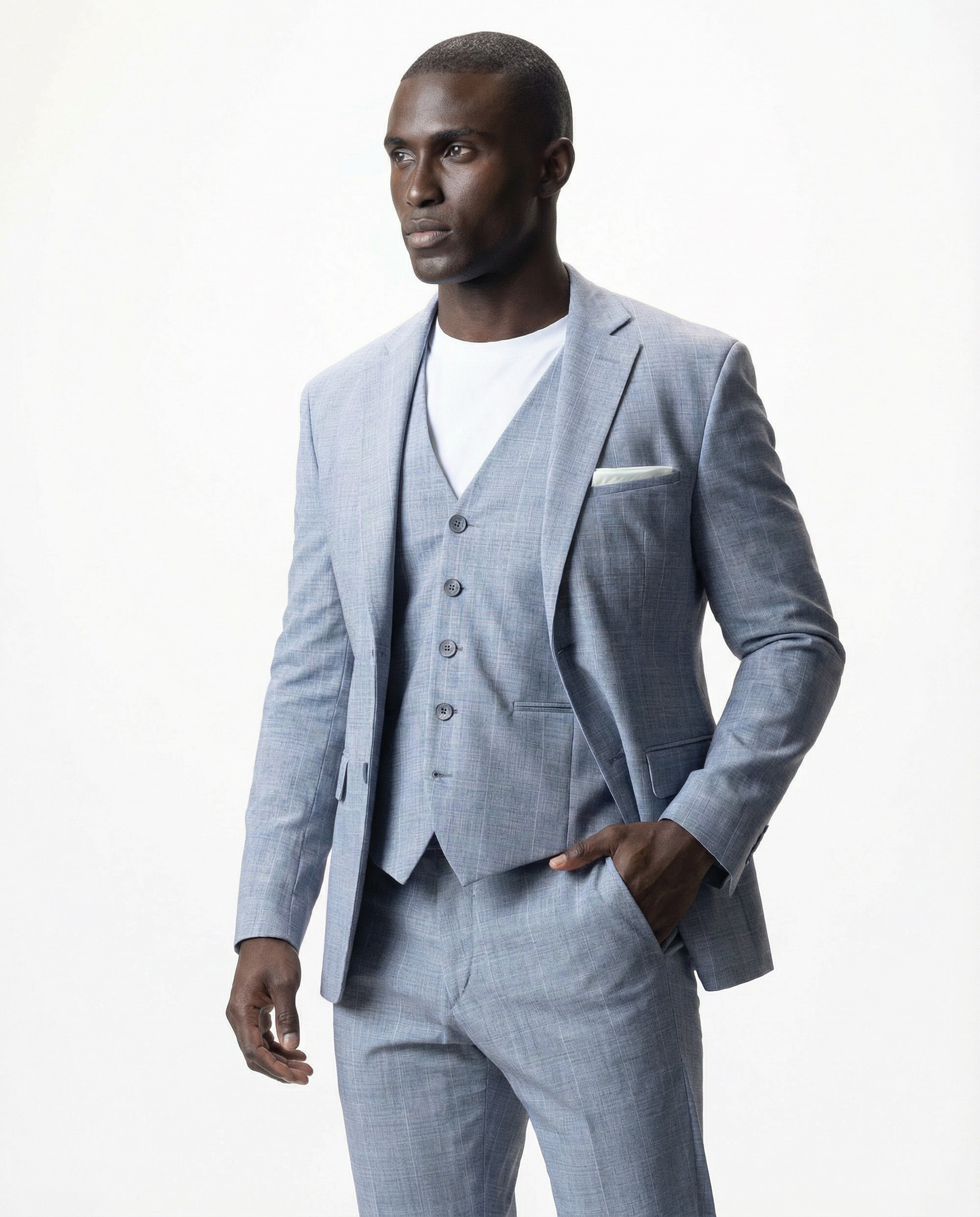 IOS JACKET - LIGHT GREY KARO