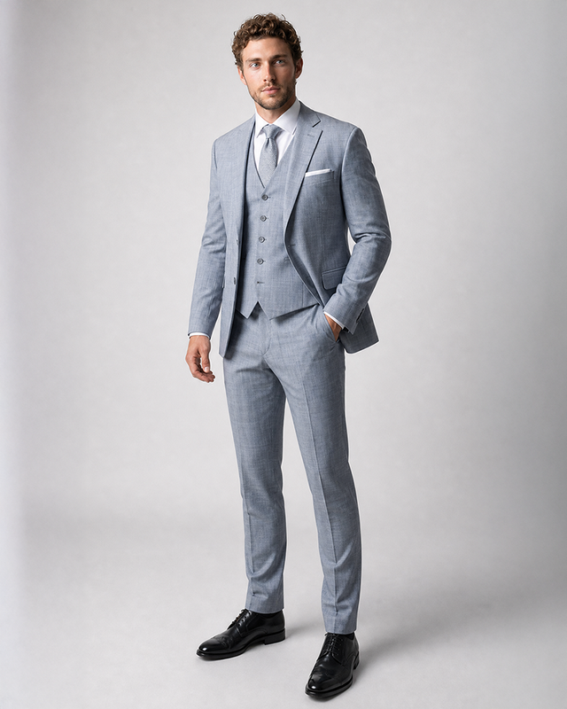 IOS JACKET - LIGHT GRAY CHECK