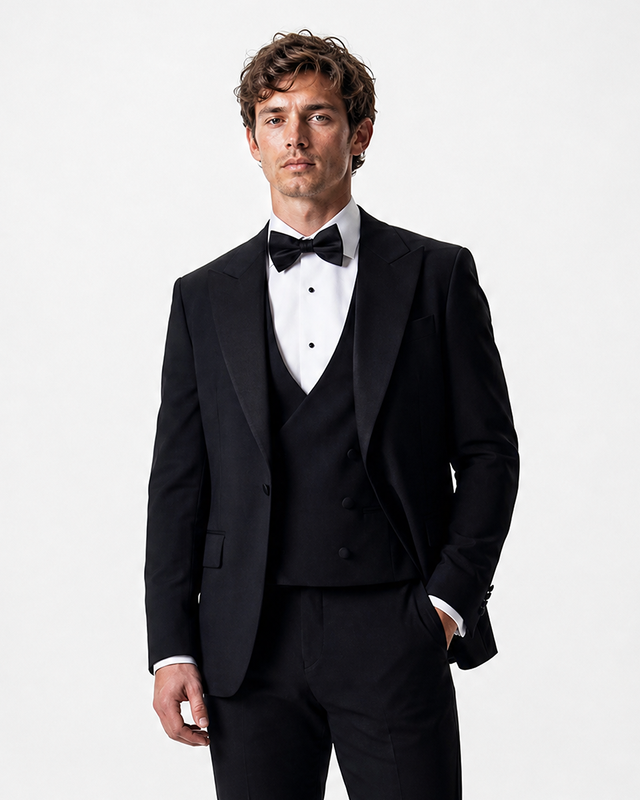 IOS JACKET smoking - BLACK